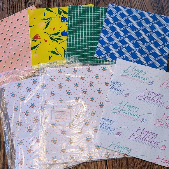 1980's Vintage Gift Wrap - Picture 2 of 9